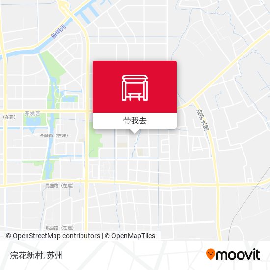 浣花新村地图