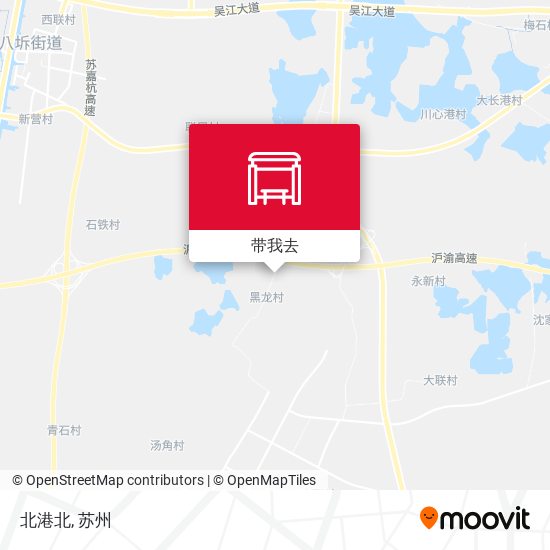 北港北地图