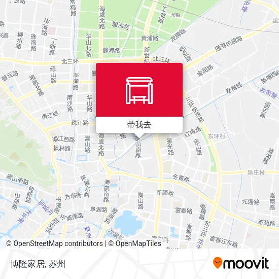 博隆家居地图