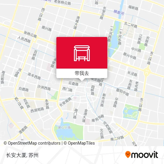 长安大厦地图