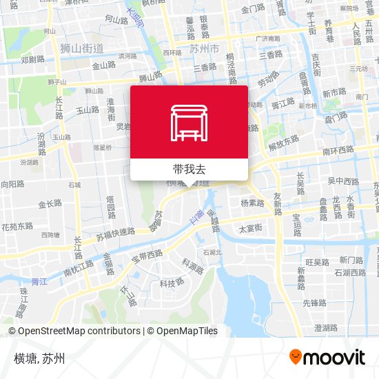横塘地图