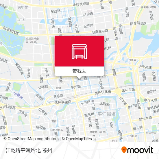 江乾路平河路北地图