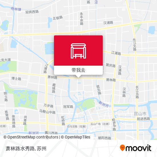 萧林路水秀路地图