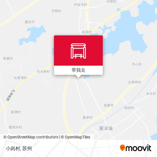 小岗村地图