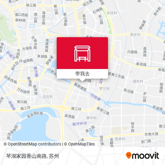 琴湖家园香山南路地图