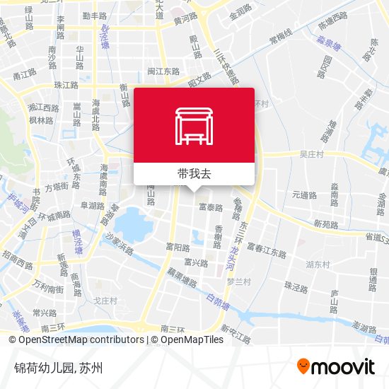 锦荷幼儿园地图