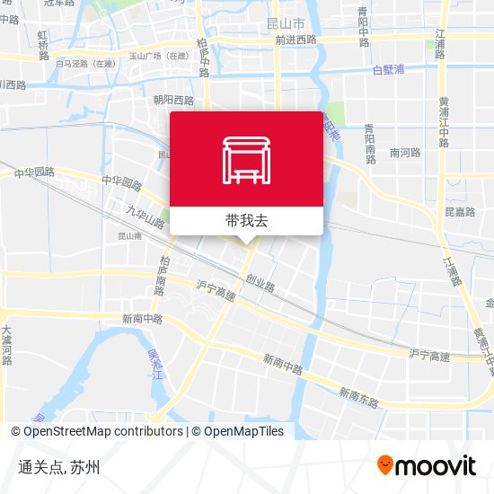 通关点地图