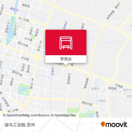 骏马工业园地图
