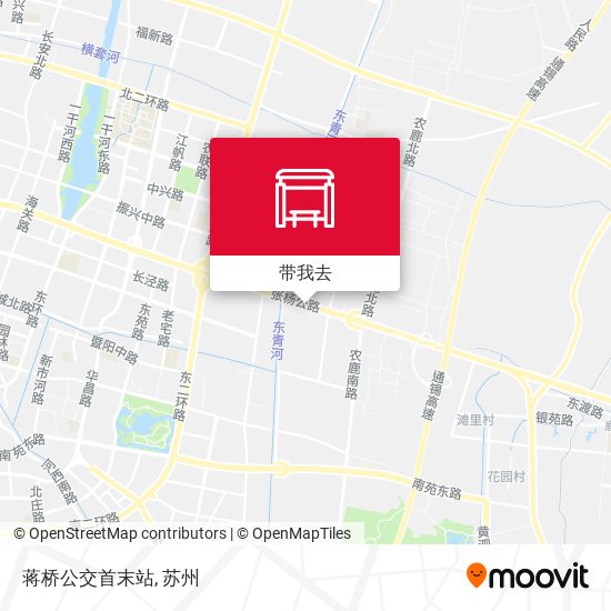蒋桥公交首末站地图