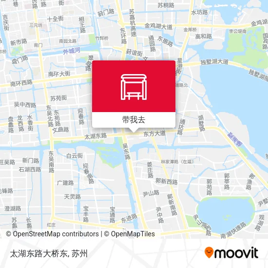 太湖东路大桥东地图
