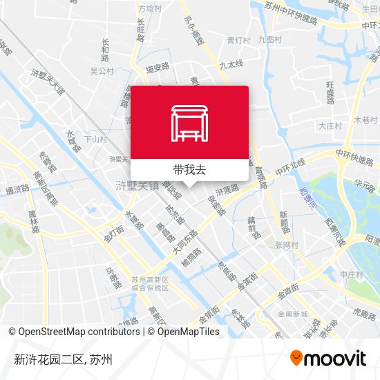 新浒花园二区地图
