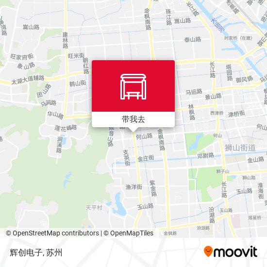 辉创电子地图