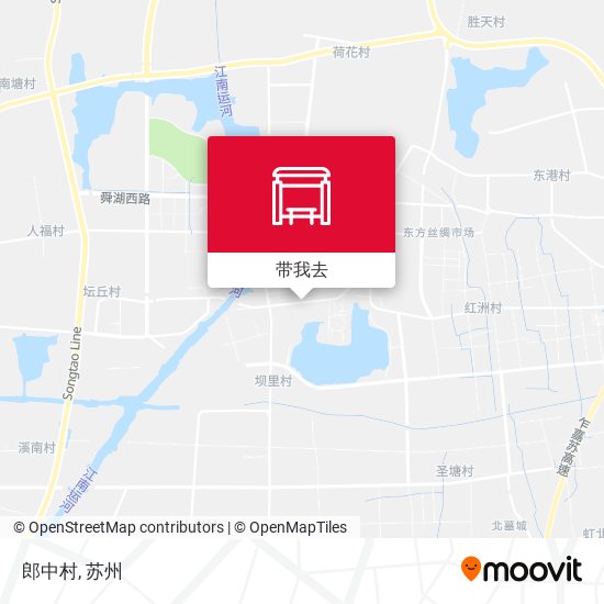 郎中村地图