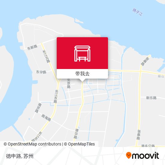 德申路地图