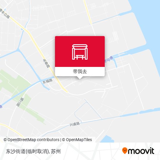 东沙街道(临时取消)地图