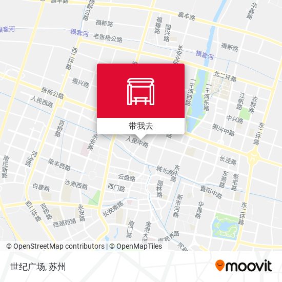 世纪广场地图