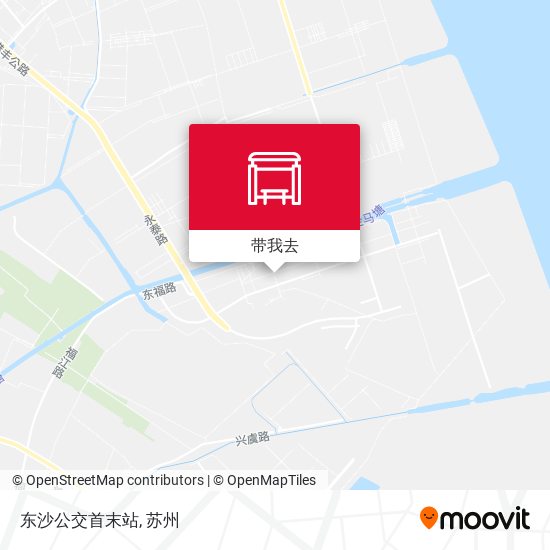东沙公交首末站地图