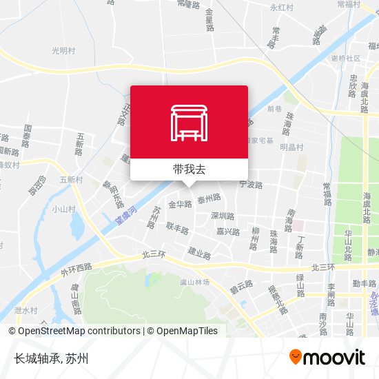 长城轴承地图