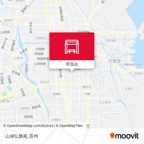 山湖弘雅苑地图