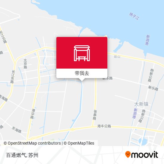 百通燃气地图