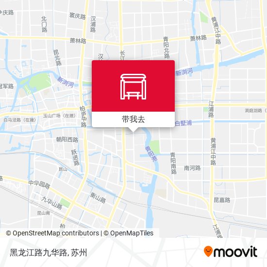 黑龙江路九华路地图