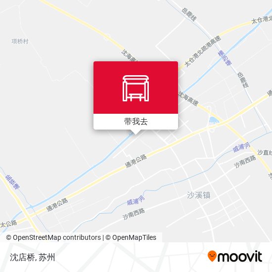 沈店桥地图