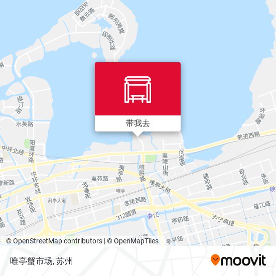 唯亭蟹市场地图