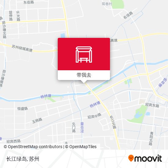 长江绿岛地图