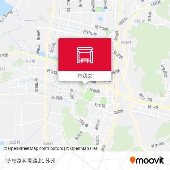 济慈路科灵路北地图