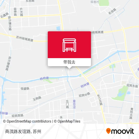 商茂路友谊路地图