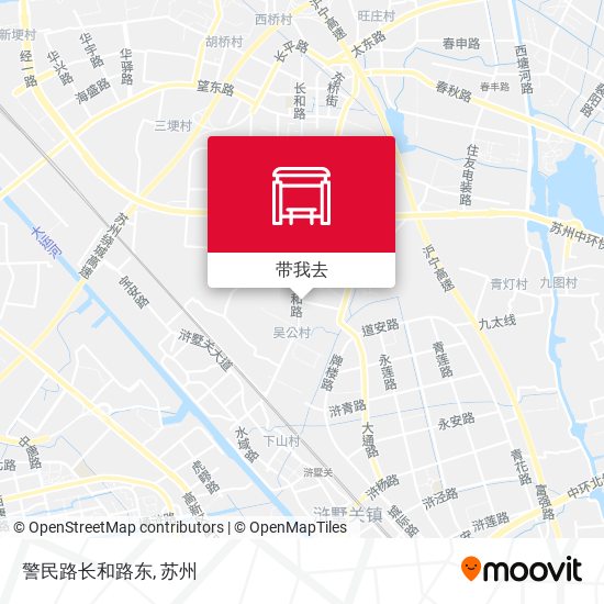 警民路长和路东地图