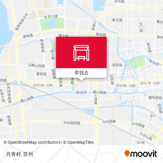 共青村地图