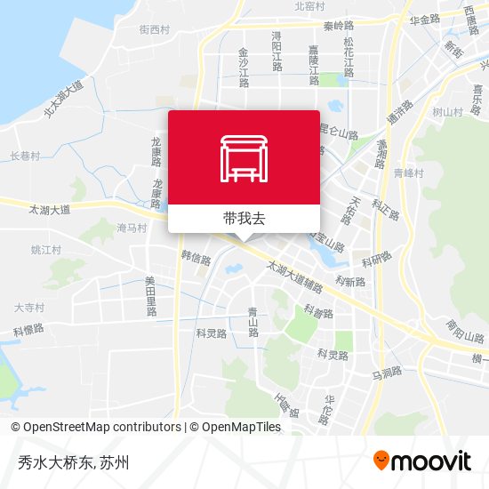 秀水大桥东地图
