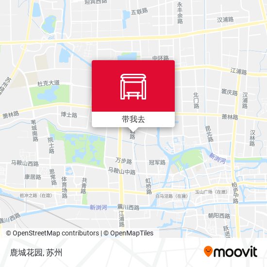 鹿城花园地图