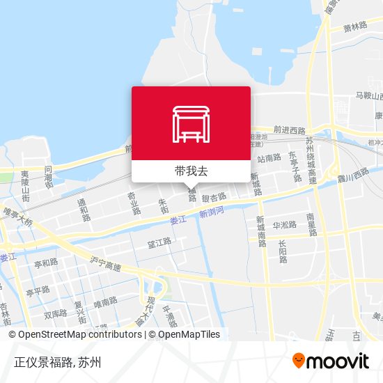 正仪景福路地图