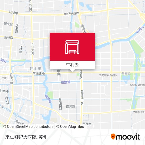 宗仁卿纪念医院地图