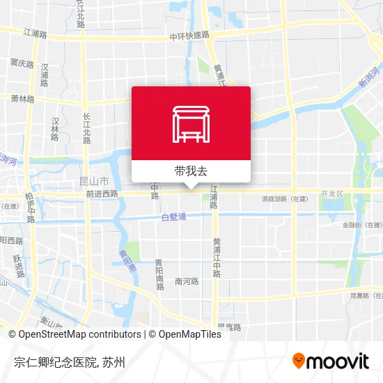 宗仁卿纪念医院地图