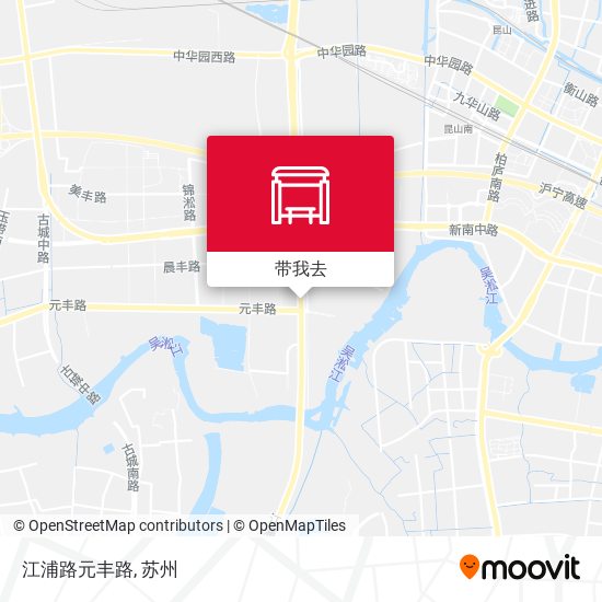 江浦路元丰路地图