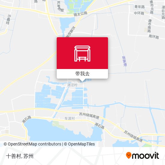 十善村地图