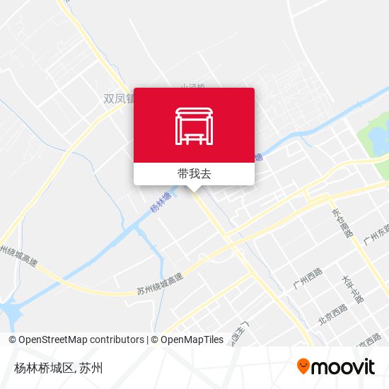 杨林桥城区地图