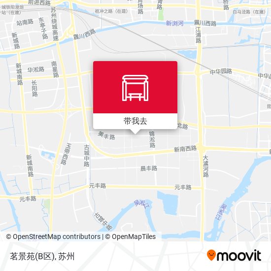 茗景苑(B区)地图