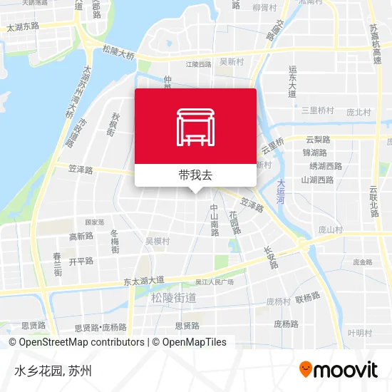 水乡花园地图