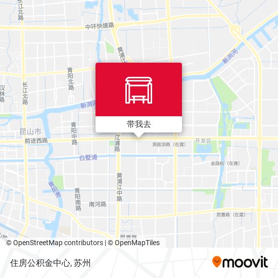 住房公积金中心地图