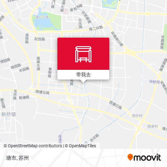 塘市地图
