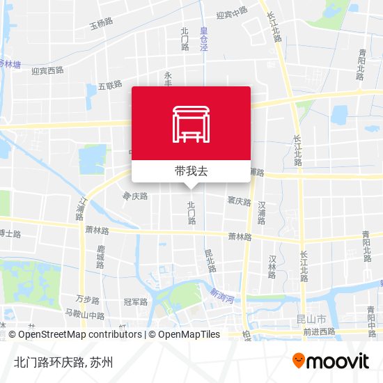 北门路环庆路地图