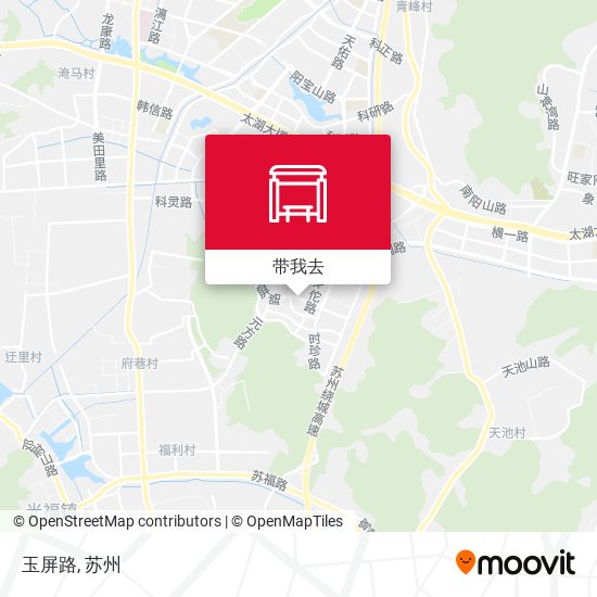 玉屏路地图