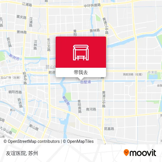友谊医院地图