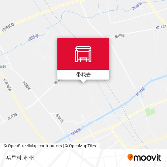 岳星村地图