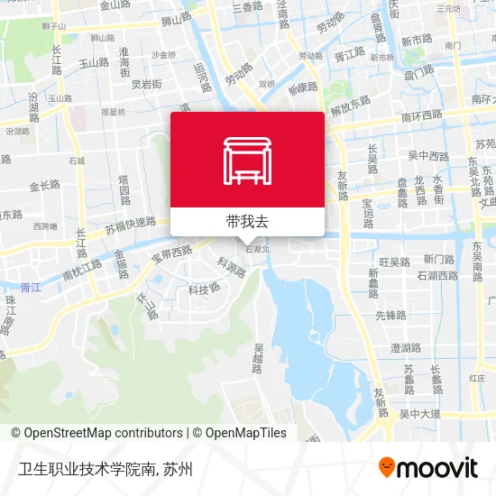 卫生职业技术学院南地图