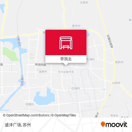 盛泽广场地图